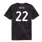 2024-2025 AC Milan ftblCulture Tee AOP (Black) (Kaka 22)
