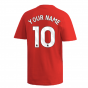 2024-2025 Arsenal DNA Graphic Tee (Red) (Your Name)