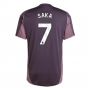 2024-2025 Arsenal Training Jersey (Aurora Black) (Saka 7)