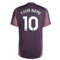 2024-2025 Arsenal Training Jersey (Aurora Black) (Your Name)