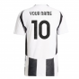 2024-2025 Juventus Authentic Home Shirt (Your Name)