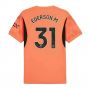 2024-2025 Man City Home Goalkeeper Shirt (Neon Sun) (Ederson M. 31)