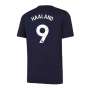 2024-2025 Man City Training Shirt (Inky Blue) - Kids (Haaland 9)