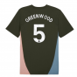 2024-2025 Man City Training Shirt (Myrtle) (Greenwood 5)