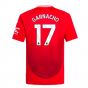 2024-2025 Man Utd Home Mini Kit (Garnacho 17)