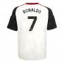 2024-2025 Man Utd Training Jersey (Off White) - Kids (Ronaldo 7)