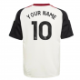 2024-2025 Man Utd Training Jersey (Off White) - Kids (Your Name)