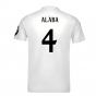 2024-2025 Real Madrid Authentic Home Shirt (Alaba 4)