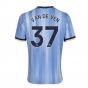 2024-2025 Tottenham Hotspur Away Shirt (Van De Ven 37)