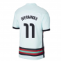 2020-2021 Portugal Away Nike Football Shirt (B Fernandes 11)
