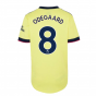 Arsenal 2021-2022 Away Shirt (Ladies) (ODEGAARD 8)