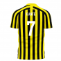 Al-Ittihad 2023-2024 Stripe Home Concept Football Kit (Libero) (Benzema 9)
