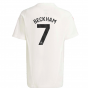 2023-2024 Man Utd Training Tee (White) - Kids (Beckham 7)
