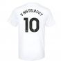 2023-2024 Man Utd Training Tee (White) (V Nistelrooy 10)