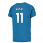 2023-2024 Man City Pre-Match Jersey (Lake Blue) - Kids (AKANJI 25)