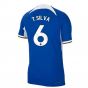 2023-2024 Chelsea Home Authentic Shirt (T SILVA 6)