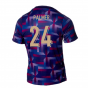 2024-2025 England Academy Pro Pre-Match Shirt (Purple Ink) (Alexander Arnold 7)