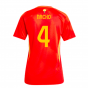 2024-2025 Spain Home Shirt (Ladies) (A.Iniesta 6)