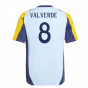 2024-2025 Real Madrid Training Shirt (Glow Blue) - Kids (Valverde 15)
