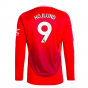2024-2025 Man Utd Long Sleeve Home Shirt (Hojlund 11)