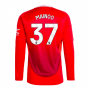 2024-2025 Man Utd Long Sleeve Home Shirt (Antony 21)