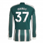 2023-2024 Man Utd Long Sleeve Away Shirt (Antony 21)