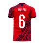 Aberdeen 2023-2024 Home Concept Football Kit (Libero) (MILLER 6) - Womens