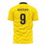 Al-Ittihad 2021-2022 Home Concept Football Kit (Libero) - Kids (Benzema 9)