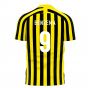 Al-Ittihad 2023-2024 Stripe Home Concept Football Kit (Libero) (Benzema 9)