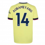 Arsenal 2021-2022 Away Shirt (AUBAMEYANG 14)