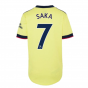 Arsenal 2021-2022 Away Shirt (Ladies) (SAKA 7)