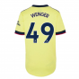 Arsenal 2021-2022 Away Shirt (Ladies) (WENGER 49)