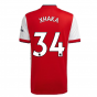 Arsenal 2021-2022 Home Shirt (XHAKA 34)