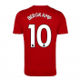 Arsenal 2021-2022 Training Shirt (Active Maroon) - Kids (BERGKAMP 10)