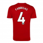 Arsenal 2021-2022 Training Shirt (Active Maroon) - Kids (FABREGAS 4)