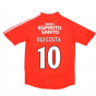 Benfica 2007-2008 Home Shirt ((Very Good) S) (RUI COSTA 10)