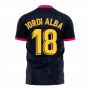 Catalonia 2025-2026 Away Concept Football Kit (Libero) (JORDI ALBA 18)