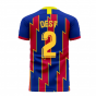 Catalonia 2025-2026 Home Concept Football Kit (Libero) (DEST 2)