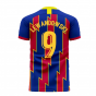 Barcelona 2020-2021 Home Concept Football Kit (Libero) (LEWANDOWSKI 9)