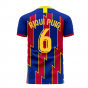 Catalonia 2025-2026 Home Concept Football Kit (Libero) (RIQUI PUIG 6)
