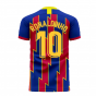 Barcelona 2020-2021 Home Concept Football Kit (Libero) (RONALDINHO 10)