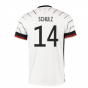 Germany 2020-21 Home Shirt ((Mint) S) (SCHULZ 14)
