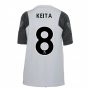 Liverpool 2021-2022 CL Training Shirt (Wolf Grey) - Kids (KEITA 8)