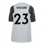 Liverpool 2021-2022 CL Training Shirt (Wolf Grey) - Kids (SHAQIRI 23)
