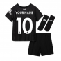 Liverpool 2021-2022 Goalkeeper Baby Kit (Black) (Your Name)