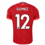Liverpool 2021-2022 Vapor Home Shirt (GOMEZ 12)