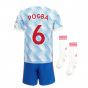 Man Utd 2021-2022 Away Mini Kit (POGBA 6)
