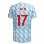 Man Utd 2021-2022 Away Shirt (Kids) (FRED 17)
