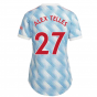 Man Utd 2021-2022 Away Shirt (Ladies) (ALEX TELLES 27)