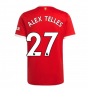 Man Utd 2021-2022 Home Shirt (ALEX TELLES 27)